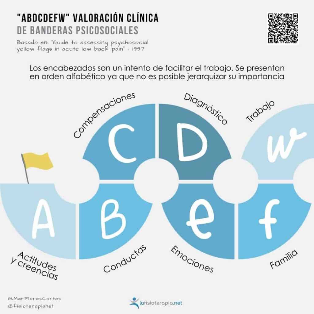 Identificación de las banderas psicosociales en salud